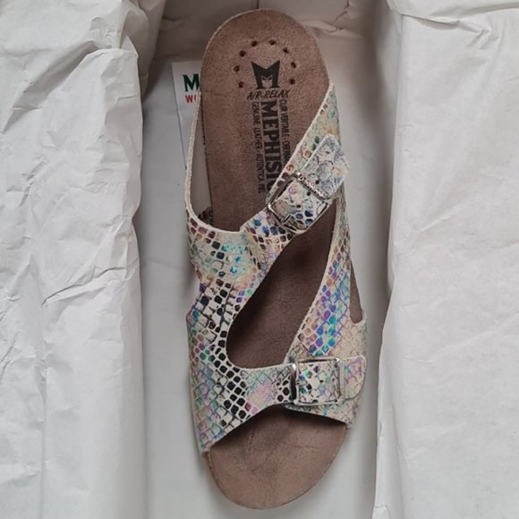 Mephisto Terie Women's Wedge Slide Sandal - Picture 6 of 7